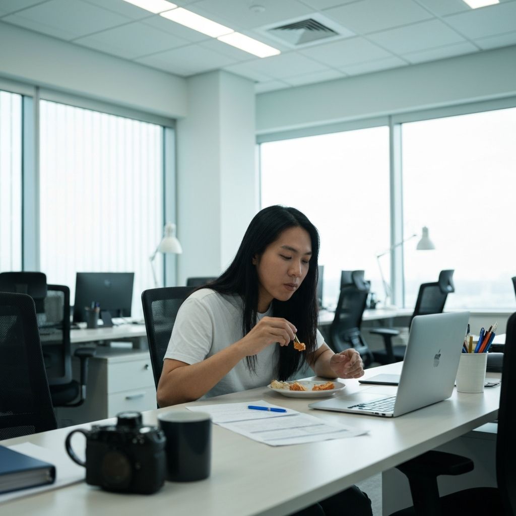 Essen am Arbeitsplatz